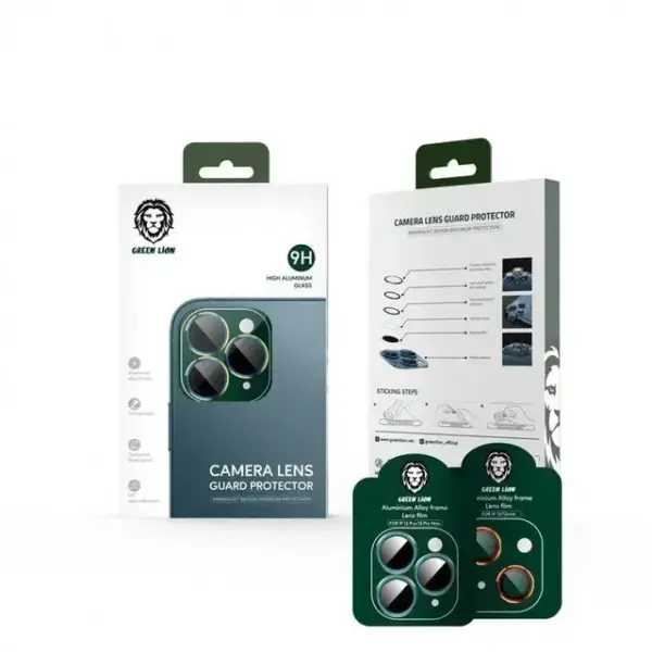GEEEN LION IRON CAMERA LENS IPHONE 13 | GREEN